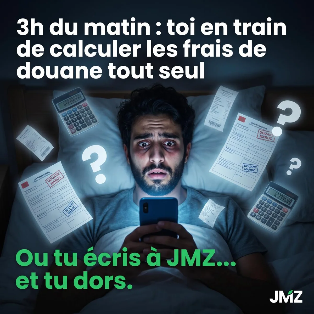 Conseil JMZ sur le calcul des frais de douane au Maroc